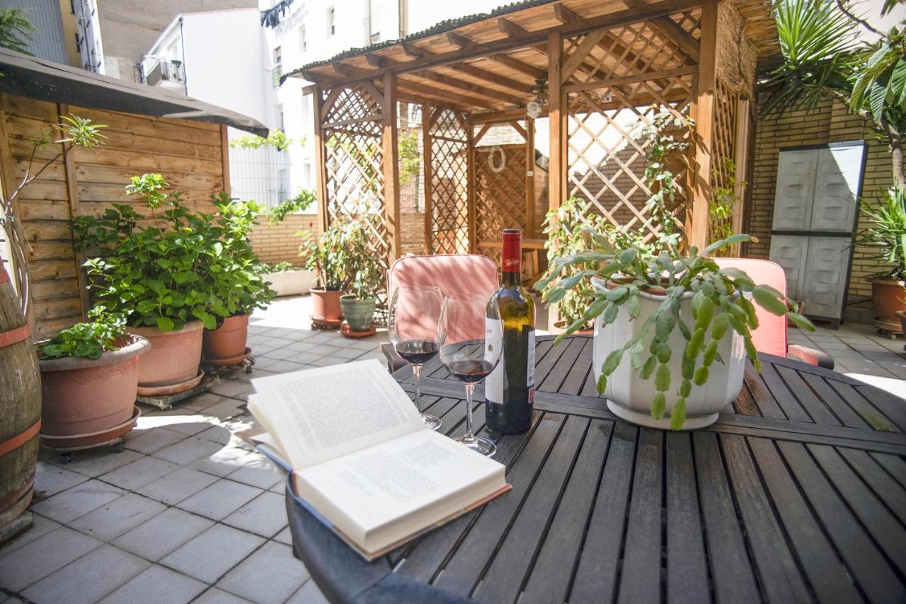 Un Jardin En La Ciudad Gran Piso Y Super Terraza En El Centro By Apartamentos ログローニョ エクステリア 写真